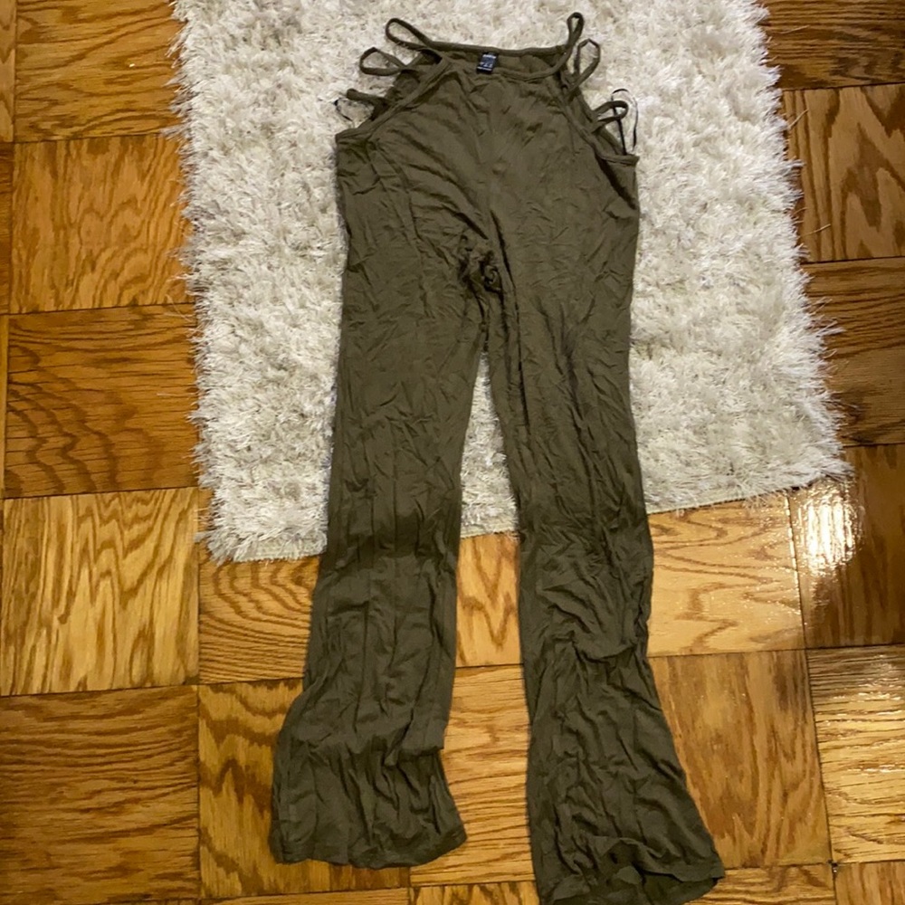 Olive green pants